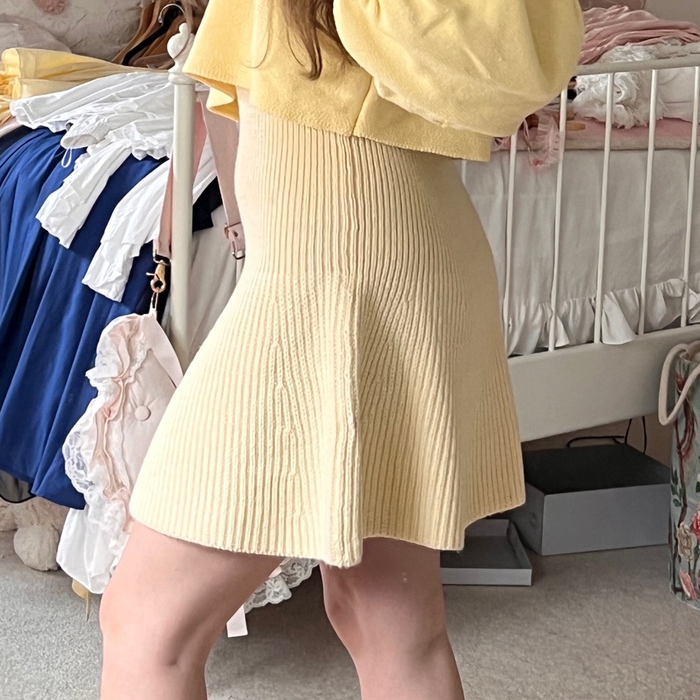 Knit Mini Skirt - Picture 9 of 9